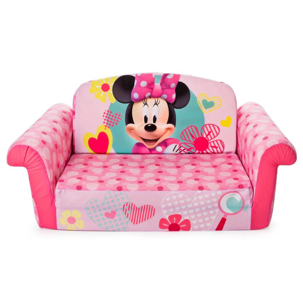 Open Sofa Furniture Couch Minnie Mouse