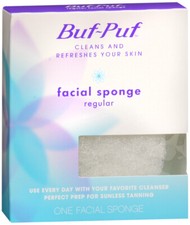 BUF-PUF SPONGE FACE REGULAR x 5