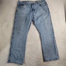 Wrangler Mens Jeans 38x30 Retro Relaxed Boot Medium Wash Casual Denim Bottoms