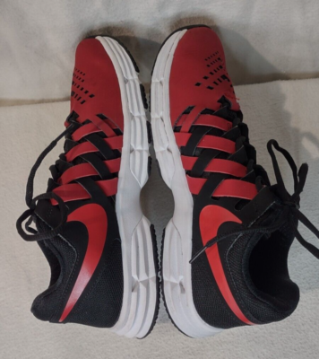 Size 8 - Nike Lunar Fingertrap TR Black Gym Red for sale 