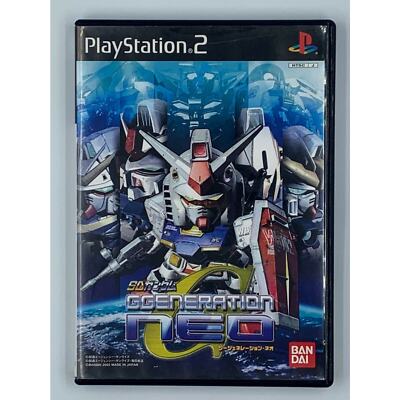 SD Gundam G Generation Neo Sony PlayStation 2 PS2 Japan Import US Seller