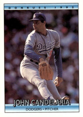 1992 Donruss #125a John Candelaria