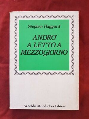 BUCH STEPHEN HAGGARD ANDRO IM MITTAGSBETT ARIANNA MONDADORI 1947 1ED TO1