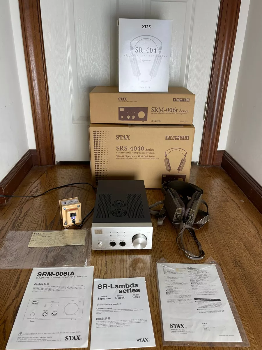 Stax SRS 4040 Signature Series (404 Headphones with SRM 006t amp) in USA