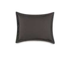 Pillow Sham Levinsohn Smoothweave Tailored King Pillow Sham In Dark Gray