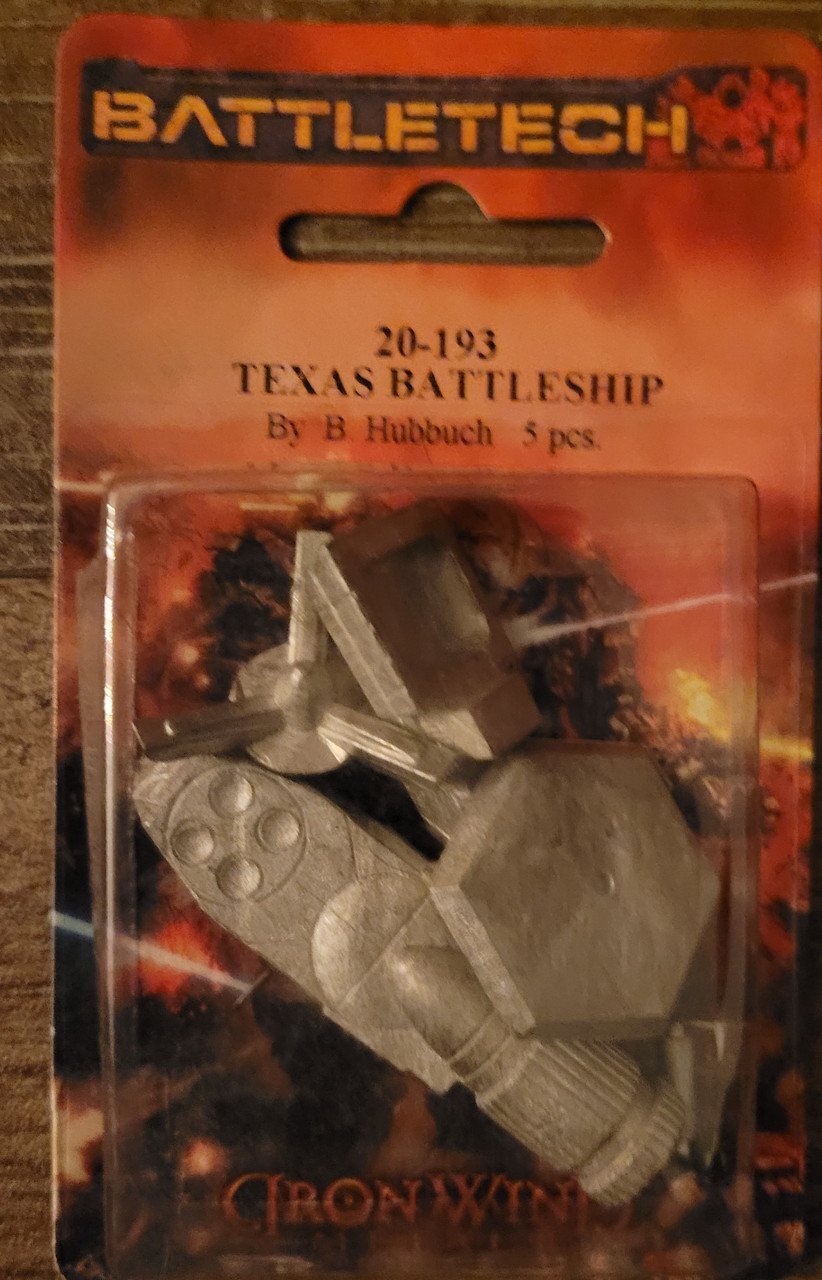 BattleTech 20-193 Texas Battleship (3057)(*See Per Order Flat Rate ...