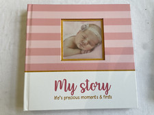 Lovely Sprouts My Story Growing Together Baby Memory Book, Pink New In Box