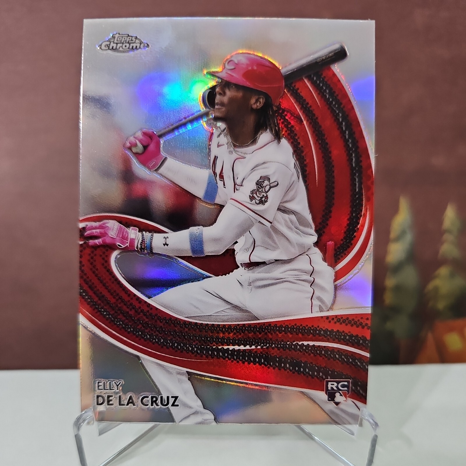 2024 Topps Chrome - Elly De La Cruz #S-22 - Strokes RC Cincinnati Reds