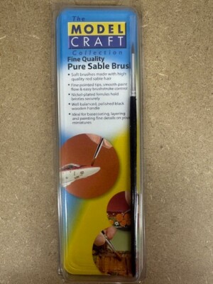 Modelcraft Pure Sable Brush Größe 2