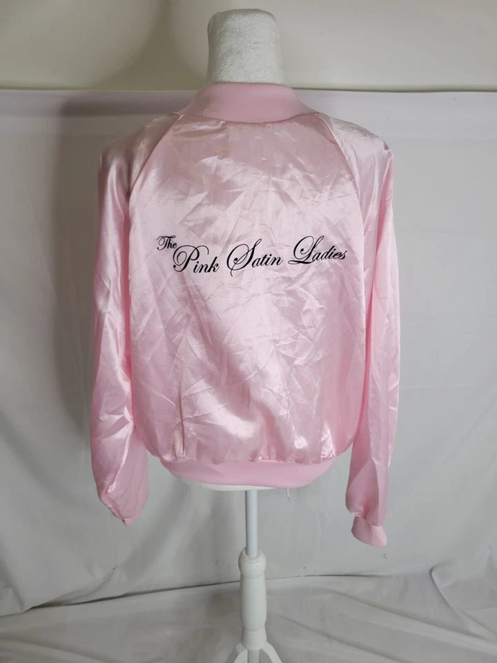 The Pink Satin Ladies Jacket- Adult Large Greece Costume Spirit Halloween - Image 4 of 4