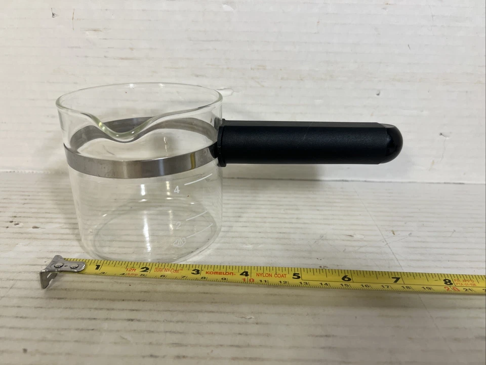 Krups II Caffe Duomo Tipo 985 Jarra Espresso Sin Tapa 4 Tazas Vidrio Café Transparente Foto 4 de 4