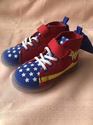 wonder woman light up sneakers