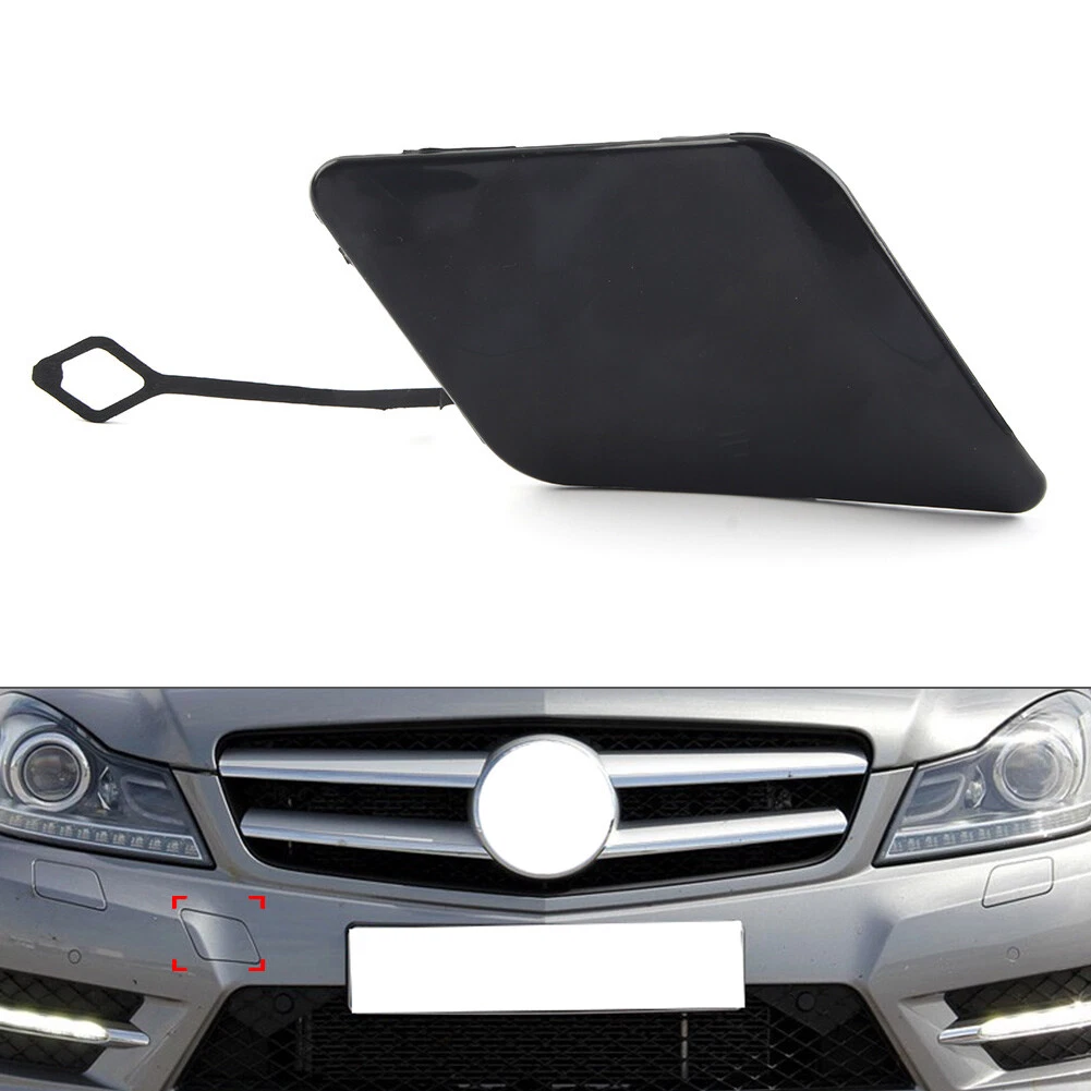 Car Front Bumper Tow Hook Eye Cover Fit Mercedes-Benz C Class W204 S204  C204 US