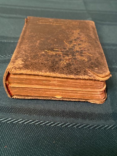 Antique Polish Prayer Book Oltarzyk Polski March 7, 1891 w/3 prayer cards - Picture 2 of 10