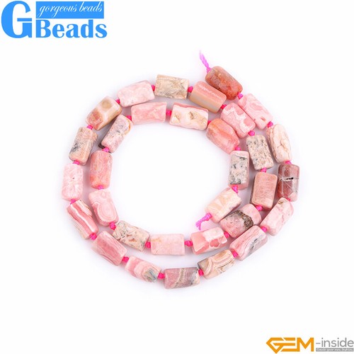 Natural Assorted Gemstone Faceted Tube Column Beads for Jewelry Making 8x12mm - Picture 102 of 192