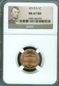 2013 D LINCOLN CENT NGC MS67 RED .