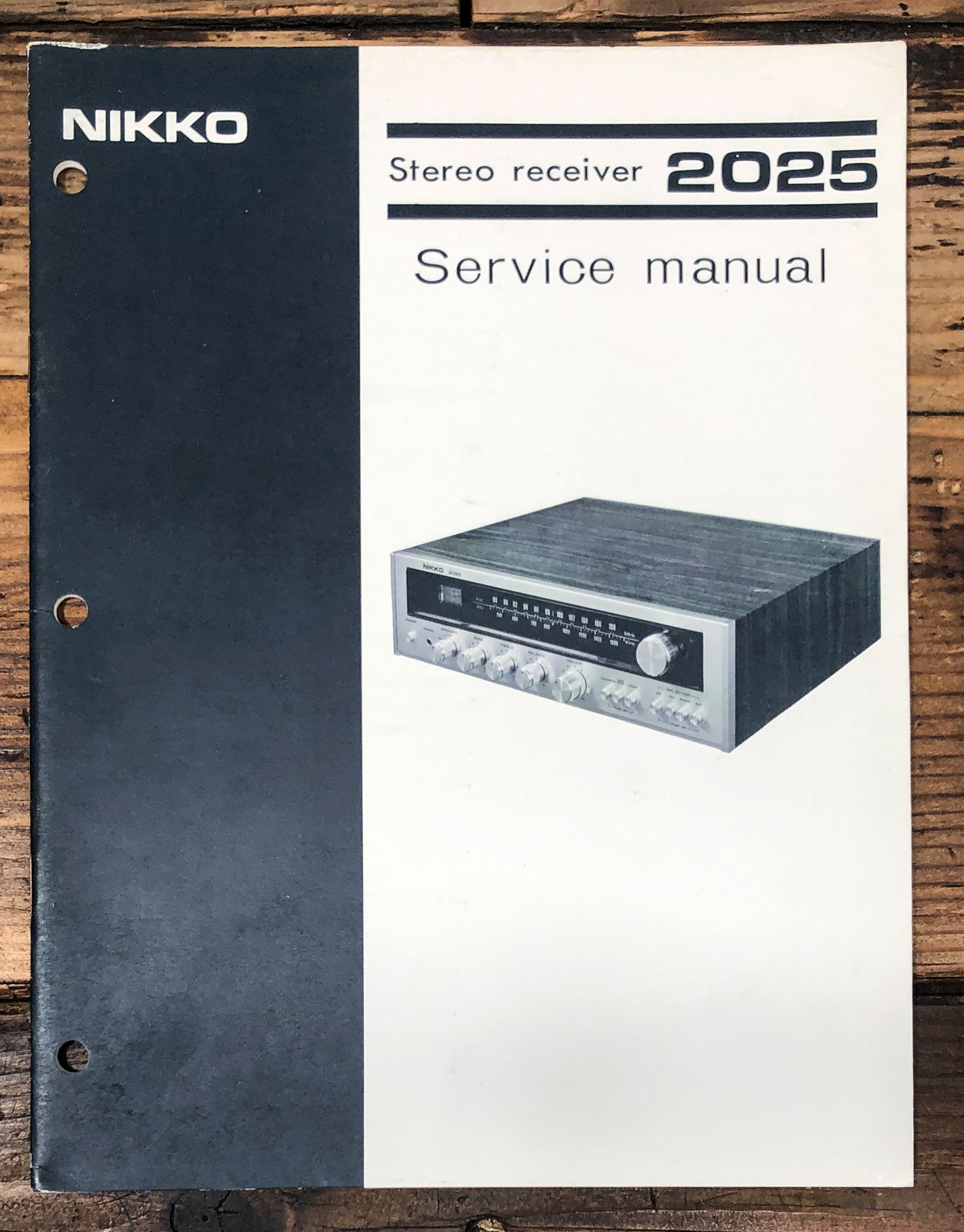 Nikko Model 2025 Receiver Service Manual *Original*