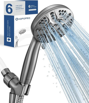 #ad 6 Mode High Pressure Handheld Shower Head Set Consumer Reports Recommended $38.99