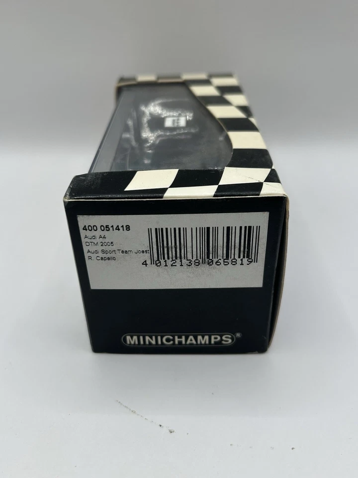 Minichamps 1:43 400 051418 Audi A4 DTM 2005 Audi Sport Team Jouest en estuche Foto 3 de 4