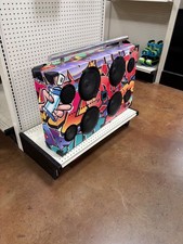 Custom Graffiti Bluetooth Party Speaker Boombox   Multi Subwoofer Bass System Po