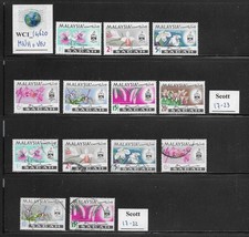WC1_14620. MALAYSIA-SABAH. Nice lot of 1965 stamps. MNH & used