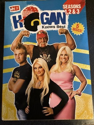 HULK HOGAN HOGAN KNOWS BEST Season 1, 2, 3 DVD BOX SET VH1 TV Show