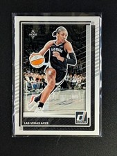 2025 Panini WNBA Donruss Basketball A'Ja Wilson #82 Base Card Las Vegas Aces
