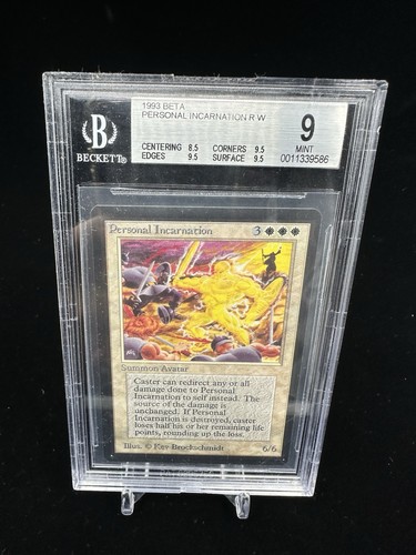 Beta Personal Incarnation Beta Becket 9  Magic MTG