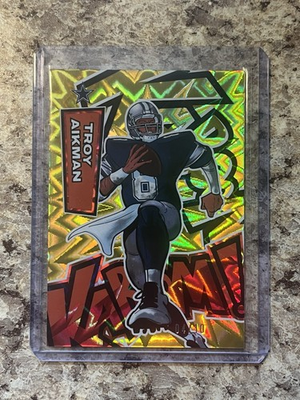 #ad 2025 Panini Absolute Kaboom Vertical Troy Aikman #7 Gold 4 10 $7800.00