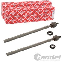 2X febi bilstein Axialgelenke Spurstangen Passend FüR CitroËN Berlingo Xsara ZX