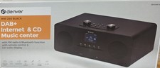 Denver MIR-260 BLACK DAB+ Internet & CD 2 4 Colour Display Music Player