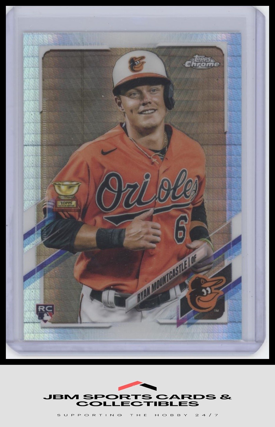2021 Topps Chrome #63 Ryan Mountcastle Prism Refractor