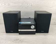 Pioneer X-EM12 Micro HiFi System CD Player Radio Tuner MP3 No Disc Error