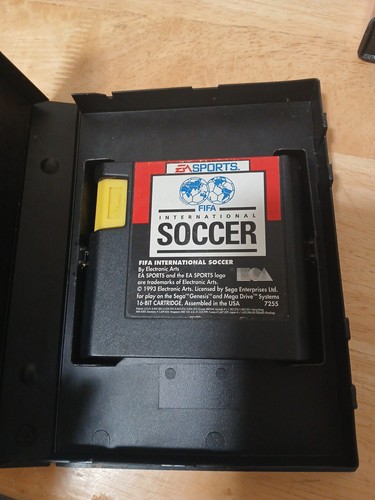 3 Sega Genesis Games Fifa Soccer Mario Lemieux Hockey College Slam No Manual - Picture 4 of 4