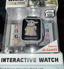 Star Wars The Mandalorian Interactive Watch. Mint