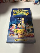 Walt Disney Sing Along Songs - Very Merry Christmas Songs VHS Volume 8