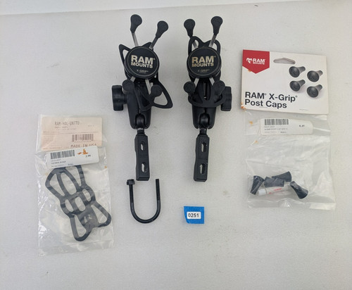 RAM X Mount Multi-Pack Bundle / Parts New + Used RAM-B-174-A-UN7U, RAM-HOL-UN7TU