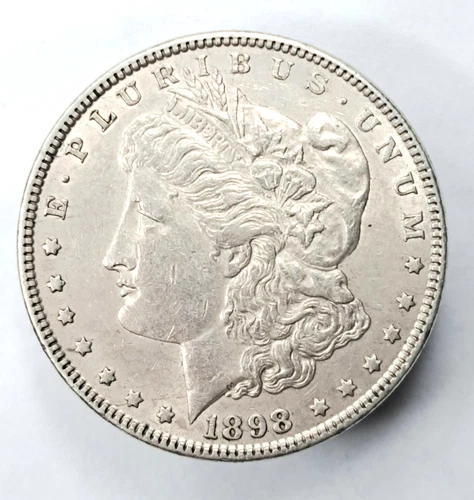 1899 Morgan Silver Dollar Approx AU+ $1 Coin Rare Key Date Beautiful    #P211