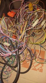 sega afterburner arcade pcb wires #137