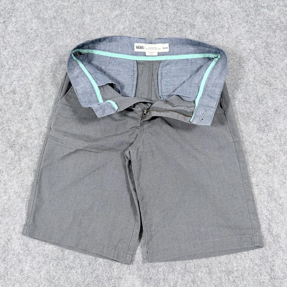 Vans Hybrid Deck Siders Outdoor Shorts Youth/Boy's Size 25/10 (Actual 26x9) Gray - Image 4 of 4