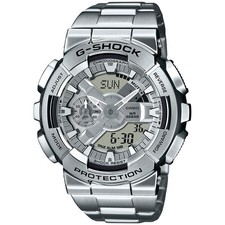 CASIO G-SHOCK GM-110D-8AJF Silver Full Metal Big Case Analog Digital Men Watch