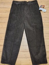 Men's NWT Vtg. OshKosh B'Gosh Brown Corduroy Pants Size 38/30 Deadstock