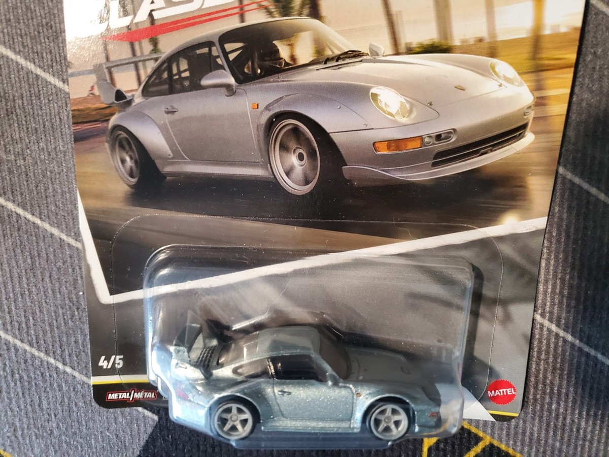Hot Wheels Modern Classics Porsche 993 GT2 1:64 Silver Diecast Car