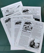 Origina Complete Set 17 Issues of The Toy Cannon News Oct 94 through June 98