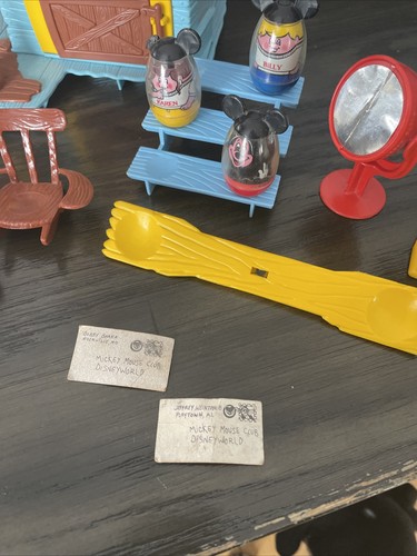 VTG Hasbro Romper Room Disney Mickey Mouse Club Clubhouse Weeble Playset 1976 - Picture 4 of 16