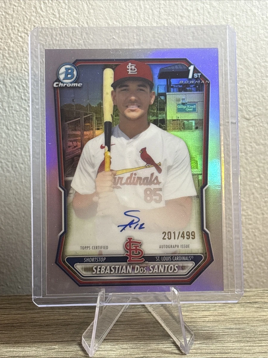 Bowman St. Louis Cardinals Baseball Sports Autographed Trading