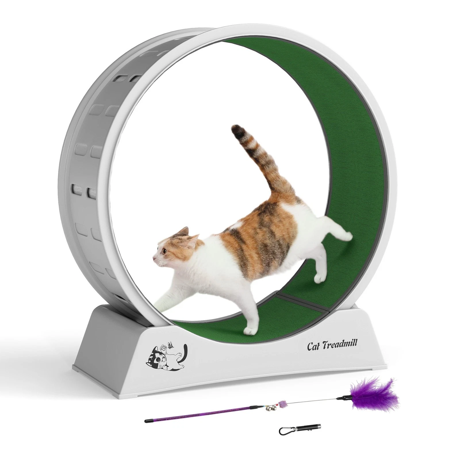 COZIWOW Cat Exercise Wheel Plastic Running Wheel Cat Toys Indoor Cat Treadmill
Opens in a new window