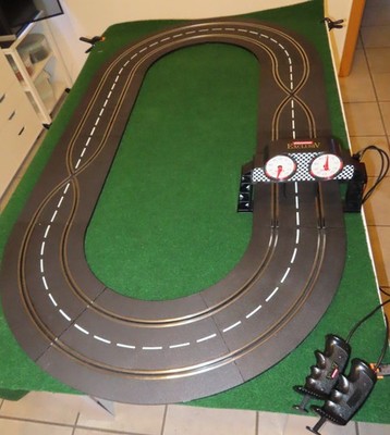 SC328 Carrera Exklusiv und Evolution Oval Set analog mit Rundenzähler