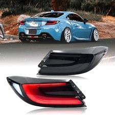 Schwarz LED Rückleuchten für 2021-2025 Toyota GR86 Subaru BRZ Rücklicht DRL