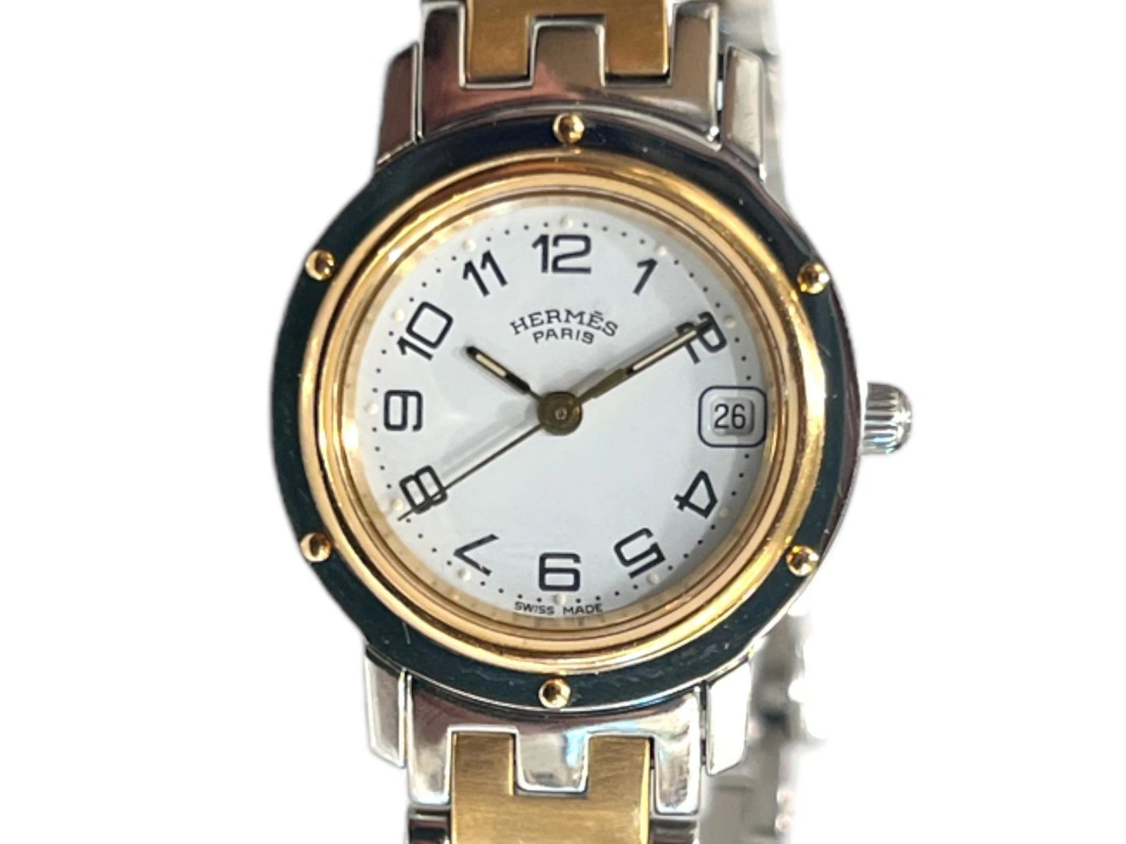 HERMÈS Orologio donna Hermes Clipper Combi 24 mm CL4220 102246232